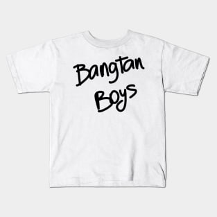 BTS (K-POP) - BANGTAN BOYS DESIGN Kids T-Shirt